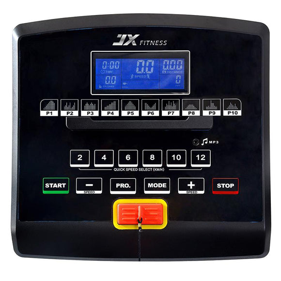 JX-651 FOLDABLE DOMESTIC TREADMILL SPACE SAVING