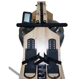 Commercial Wooden Water Rower – Premium Gym-Grade Rowing Machine (L*W*H) 2340*520*950mm - 0