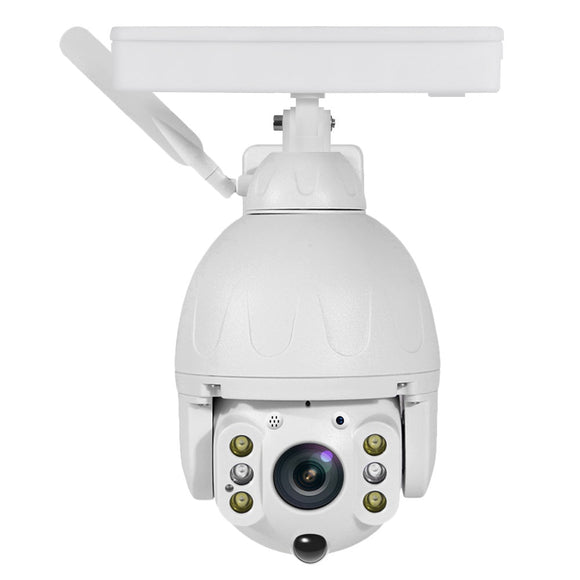 1080P Outdoor Mini PTZ Solar Powered Wifi Camera, Tuya App, Built In Battery - Sallys Home