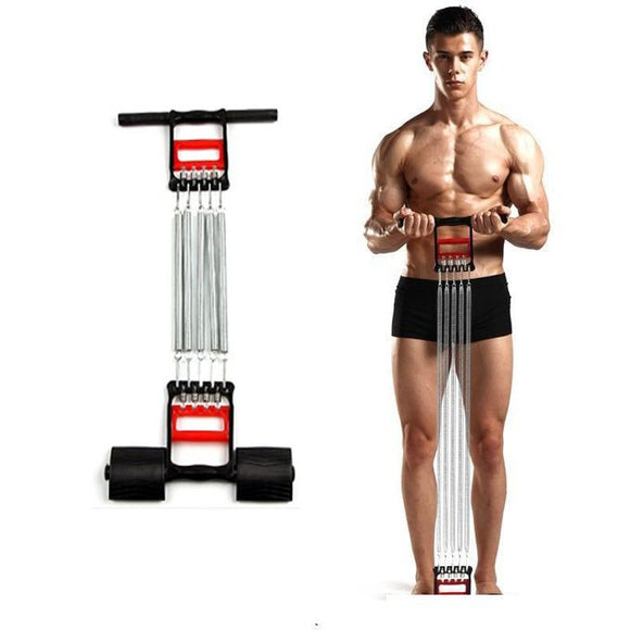 Chest Expande Tummy Trimmer With 5 Spring Hand Grip