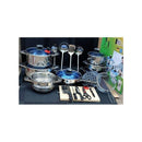 Marwa Professional Stainless Steel 30PC Cookware Set, Pots ,Pans and Stainless Utensils Set-2