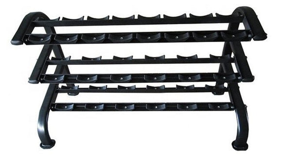 3 Tier Commercial 12 Pair Dumbbell Rack IFx - Sallys Home