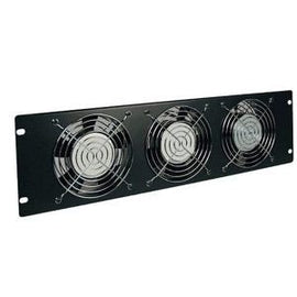 3U Fan Panel 208 - 240V (3 High Performance Fans 315 Cfm, C14 Inlet) Tripp - Lite Black - Sallys Home