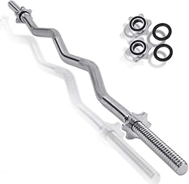 1.2M EZ STANDARD 47' CURL BAR LIFTING WEIGHTBAR