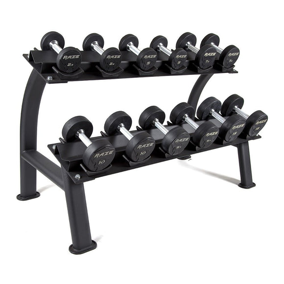 6 PAIR DUMBBELL RACK WITH 5KG - 20KG DUMBBELL WEIGHT PAIR SETS - Sallys Home