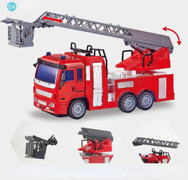 8Ch Remote Control Toy Fire Engine Truck In Window Box - Sallys Home