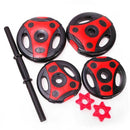 LIVEUP SPORTS 10KG ADJUSTABLE DUMBBELL SET-2