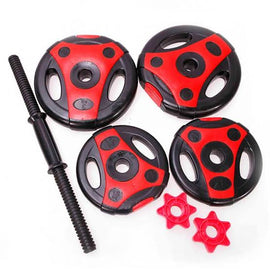 LIVEUP SPORTS 10KG ADJUSTABLE DUMBBELL SET - 0