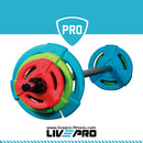 GYM WEIGHT BARBELL SET