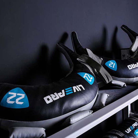 LIVEPRO TRAINING WEIGHTED LIFTING BULGARIAN BAG LP8130