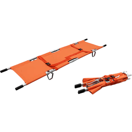 Aluminum Alloy Folding Stretcher 208*55*13cm, Folded Size : 104*17*9cm, 4.7Kg - Sallys Home