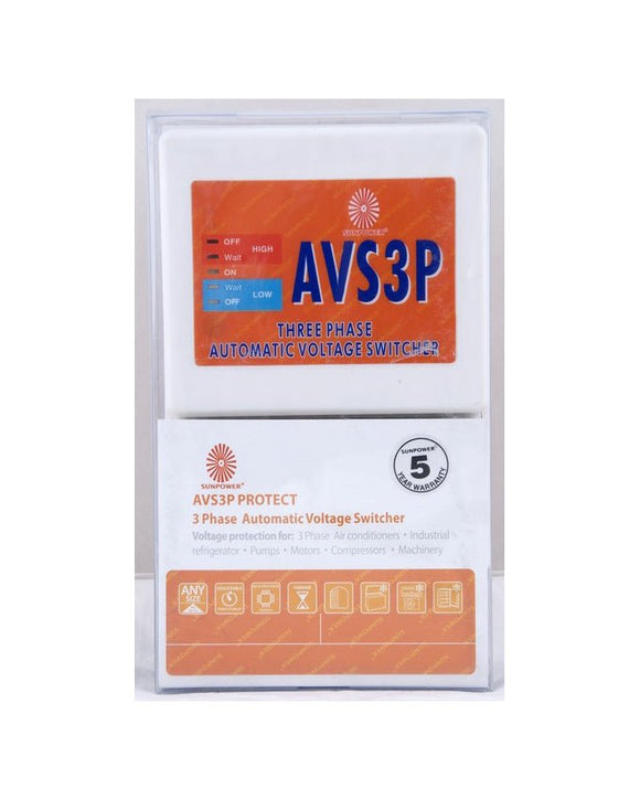 Avs 3 Phase 230Vac Each Phase 16A Sunpower - Sallys Home
