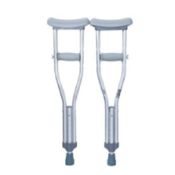 Axilliary Crutches, Aluminium Tube, Paediatric Size Small 64 - 69Cm - Sallys Home