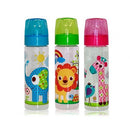 Baby and Child Regular Neck Bottle, W/ Silicone Nipple And Star Hood 4Oz Jungle Buddies - Sallys Home