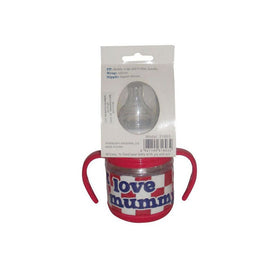 Baby Feeding Bottle With Handle Rubber 125Ml Sundelight - Sallys Home