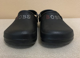 Bobs Durable Unisex Crocs – Skecher Style, Black - Choose Size - Sallys Home