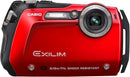 Casio Exilim Digital Camera 3Xopt Zoom 2.5inch Lcd 12.1Mp Red - Sallys Home