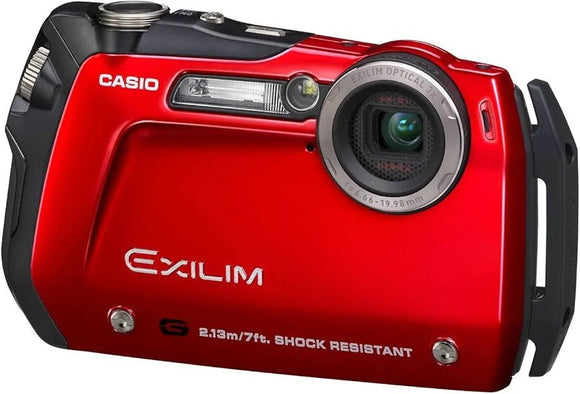 Casio Exilim Digital Camera 3Xopt Zoom 2.5inch Lcd 12.1Mp Red - Sallys Home