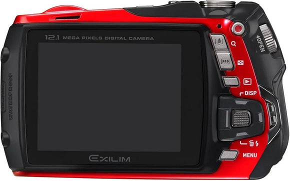 Casio Exilim Digital Camera 3Xopt Zoom 2.5inch Lcd 12.1Mp Red - Sallys Home
