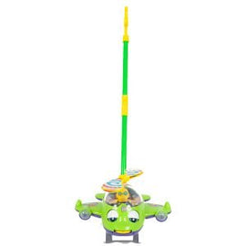 Children Aeroplane With Stick To Drive - Sallys Home