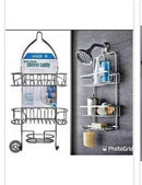 Chrome Shower Caddy Stainless Steel 3 - Tier Bathroom Organizer - Sallys Home