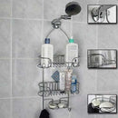 Chrome Shower Caddy Stainless Steel 3 - Tier Bathroom Organizer - Sallys Home