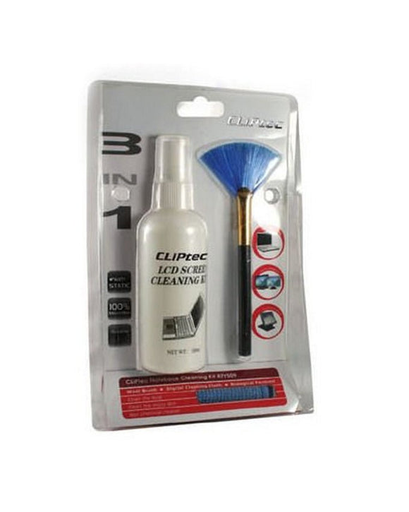 Cliptec 3 In 1 Notebook Cleaning Kit Cliptec - Sallys Home