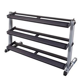 Commercial Dumbbell Rack. Holds upto 120kgs. Assembled size: 145×54.5×78.5cm. - Sallys Home