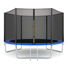 Commercial Grade Heavy Duty Outdoor Play Trampoline 10 Feet Covered - Sallys Home