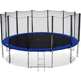 Commercial Grade Heavy Duty Outdoor Play Trampoline With Net 12 Feet - Sallys Home