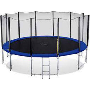 Commercial Grade Heavy Duty Outdoor Play Trampoline With Net 12 Feet - Sallys Home