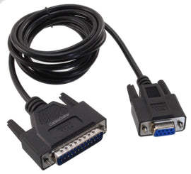 Computer Cable 25Pin Male To 9Pin Female 1.M - Sallys Home