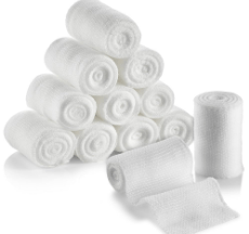 Cotton Gauze bandage 19*15 Sunpower In Grey Cover 6 In X 4 Yrd, Pack Of 12 - Sallys Home