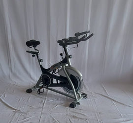 Crystal 18kg FlyWheel Indoor Silent Exercise Spinning Bike IFx - Sallys Home