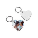 Customizable Hb Round, Square, Heart Key Ring - Sallys Home