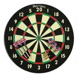Dart Board Family, Eric Bristow, 2 In 1 Game With 6 Darts Eric Bristow Harrows - Sallys Home