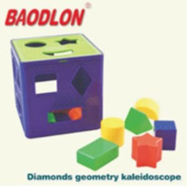 Diamonds Geometry Kaleidoscope, 18Pcs, Baodlon, Size 14.7X14.7X14.7cm - Sallys Home