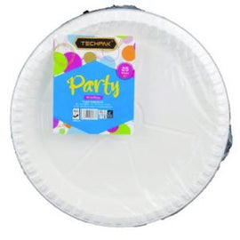 Disposable Plate 11 Inch White (Sw Packing) – Pack Of 25 Pcs - Sallys Home