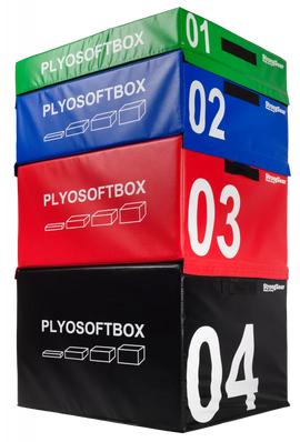 Commercial Soft Plyo Jump Box set of Four
