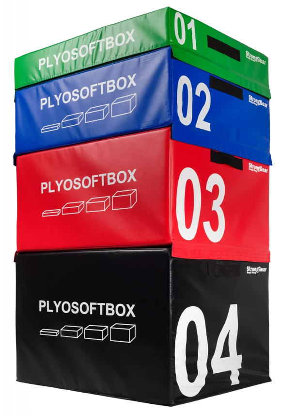 Commercial Soft Plyo Jump Box set of Four