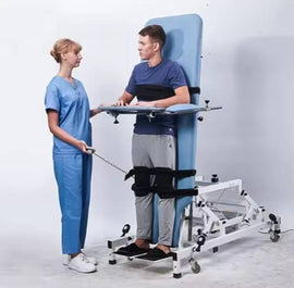 Electric Automatic Upright Tilt Hospital Bed Table - Sallys Home