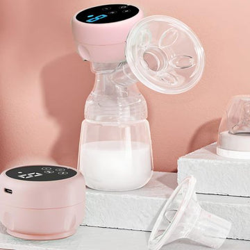 Electric Breast Pump Baby Breast Feed Milker Milk Bottle Milk Pump Milk Collector Portable Milk - Sallys Home
