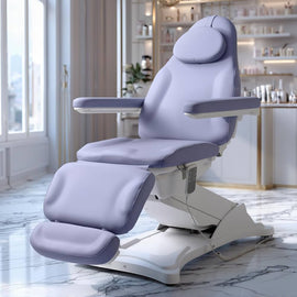 Electric Hospital Treatment Leather Bed – Electric Motor, 240V with Fused UK Plug Cable - Sallys Home