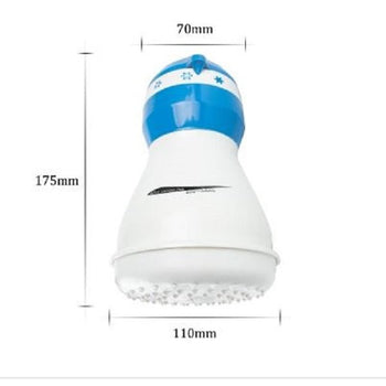 Electric Instant Shower 3 Tepm, 5400W, White, Zhenhua - Sallys Home