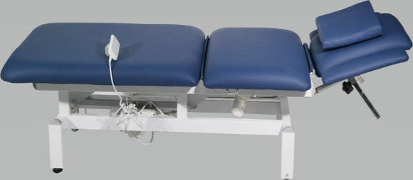 Electric Massage Bed / Treatment Table with Black Cushioning - Sallys Home