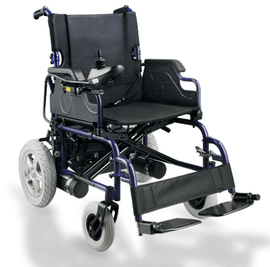 Electric Steel Power Wheelchair for Adult, Acid Battery, Foldable - Sallys Home