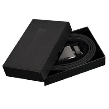 Fashion Belt With Lighter In Black Box Packing - Sallys Home