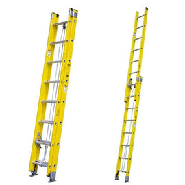Fiberglass Extension Ladder With Aluminium Steps - Sallys Home
