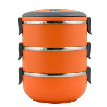 Food Container, 3 Layers, 2.1L, Air Tight 3Layers 2.1L - Sallys Home