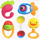 Giggles Fish Tatyle Teether Shaker Non PVC, Age 3M Plus, Funskool - Sallys Home